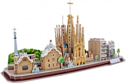 Puzzle 3D City Line Barcellona