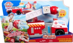 Paw Patrol camion dei pompieri di Marshall – grande veicolo interattivo con proiettili e mini mezzo di soccorso