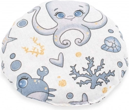 Cuscinetto termico caldo/freddo con noccioli di ciliegia New Baby Basic blu
