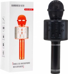 Microfono karaoke con altoparlante – nero