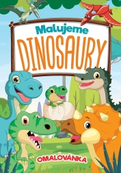 Coloriamo i dinosauri - libro da colorare per bambini