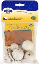 Detoa set creativo – figurine in legno da creare