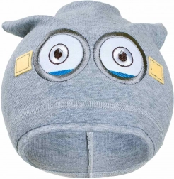 Cappellino autunnale per bambini New Baby Minion grigio 110 (4–5 anni)