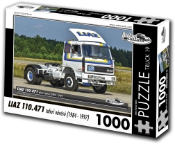 Puzzle RETRO-AUTA: LIAZ 110.471 trattore per semirimorchi (1984–1997), 1000 pezzi
