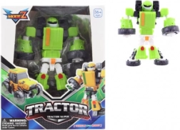 Robot 2 in 1 trattore – robot trasformabile in plastica