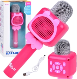 Microfono karaoke wireless per bambini con registrazione e Bluetooth