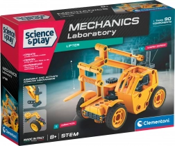 Clementoni Science & Play laboratorio di meccanica – carrello elevatore