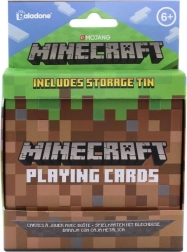 Carte da gioco MINECRAFT in scatola di latta