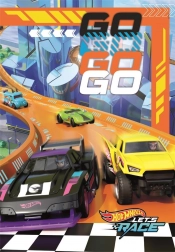 Puzzle 180 pezzi Super Color Hot Wheels