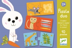 Duo Puzzle DJECO: Cosa c'è per pranzo oggi?