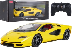 Auto radiocomandata Rastar Lamborghini Countach LPI 800-4 gialla 1:16