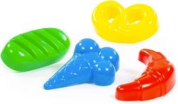 Formine per sabbia a forma di alimenti Wader