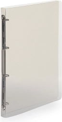 Raccoglitore ad anelli PP A4 fumé