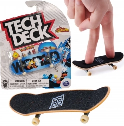 Tech Deck fingerboard World Industries con adesivi