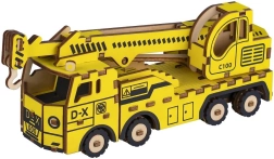 Puzzle 3D in legno Woodcraft Carro gru
