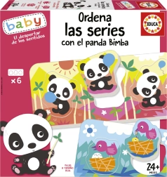 EDUCA Baby Puzzle Panda Bimba e amici