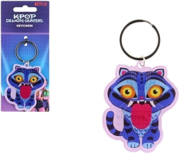 Portachiavi K-pop Demon Hunters con tigre blu
