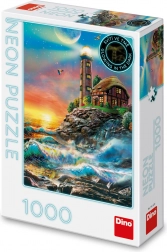 Puzzle Neon Faro 1000 Pezzi
