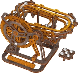 Puzzle 3D in legno pista per biglie Mini di Wooden City