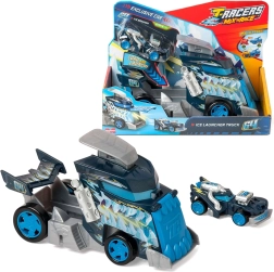 T-Racers Mix’n Race Ice Launcher Truck – camion con lanciagomme