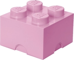 Lego box portaoggetti 4 rosa chiaro