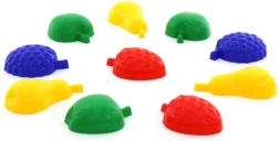 Formine frutta Wader set da 10 pz