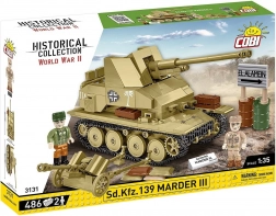 Set di costruzione Sd.Kfz. Marder III – cacciacarri (486 pezzi)