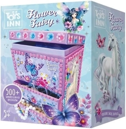 Scrigno portagioie a mosaico creativo FLOWER FAIRY Iris – TOYS INN