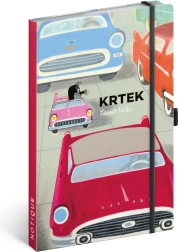 Taccuino Talpa e automobilina, righe 13 × 21 cm