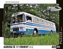 Puzzle autobus retrò Karosa ŠL 11 Tourist 1973 – 40 pezzi