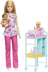Set di gioco Barbie professioni – pediatra