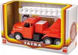 tatra 148 vigili del fuoco 30 cm – autopompa in plastica con scala estensibile