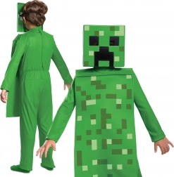 Costume per bambini Creeper dal gioco Minecraft 127–136 cm (7–8 anni)