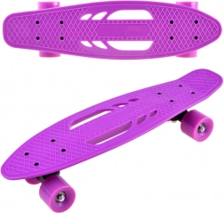 Penny skateboard per bambini con fori di presa fino a 50 kg – Viola
