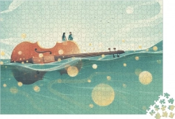 Janod Puzzle Violini Galleggianti 1000 Pezzi