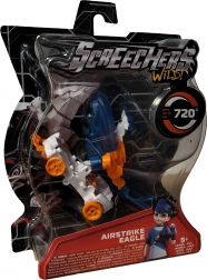 Screechers Wild! veicolo trasformabile Airstrike Eagle – aquila blu