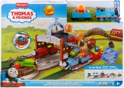Thomas e i suoi amici – Consegna delle botti «Parti e sfreccia» set ferroviario con Thomas motorizzato