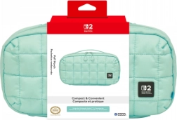 Custodia morbida HORI Puff Pouch Cozy Green per Nintendo Switch 2