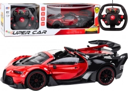 Auto sportivo RC 1:12 con porte apribili – rosso