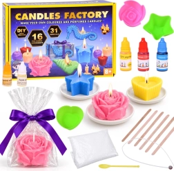 Kit creativo per realizzare candele profumate Candles Factory