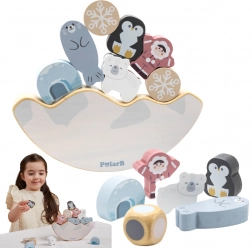 Gioco di equilibrio in legno PolarB Animali Artici