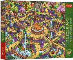 Puzzle Premium Plus 500 pezzi Capibara allegre