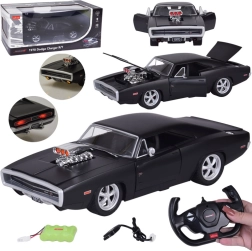 rc auto dodge charger r/t 1970 1:16 con luci e suoni