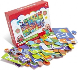 Cocomelon puzzle da pavimento alfabeto 88 × 53 cm