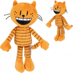 Peluche PETEY da DOG MAN – gatto arancione tigrato 24 cm