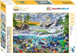 Puzzle Baia Isolana di Brain Tree 1000 pezzi