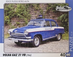 Puzzle Auto d'Epoca Volga GAZ 21 VB 40 pezzi