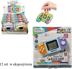 Portachiavi elettronico – mini console di gioco con 23 giochi