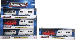 Teamsterz set per bambini auto e caravan