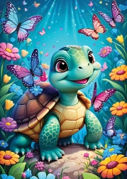 Puzzle Yazz tartaruga 1000 pezzi